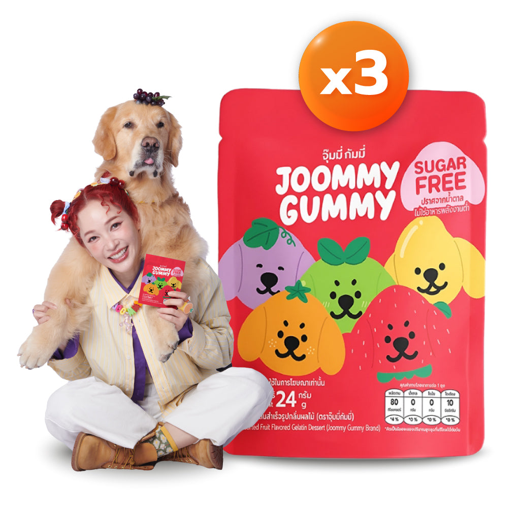 จุ๊มมี่กัมมี่ by Japan and Friends (จุ๊มเหม่ง เจได ใจดี) x 3 ซอง